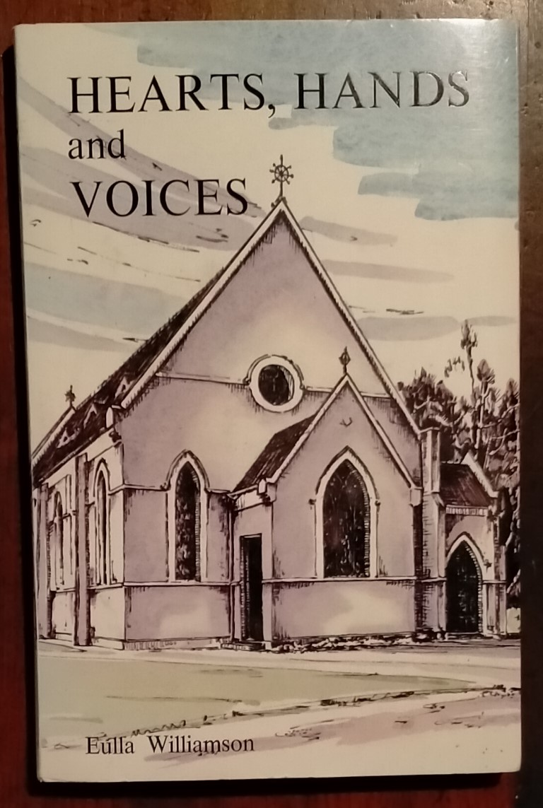 cover image of Hearts, Hands and Voices, Centenary of St Mary's Anglican Church, Geraldine, for sale in New Zealand 