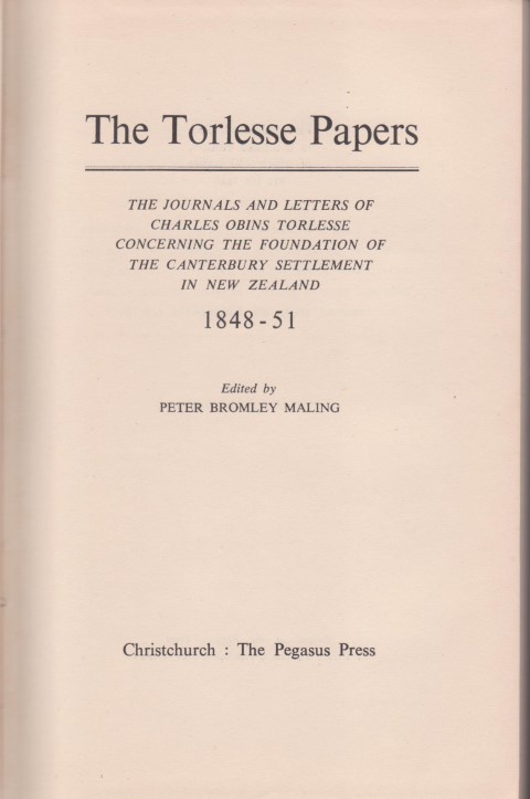 cover image of The Torlesse Papers
