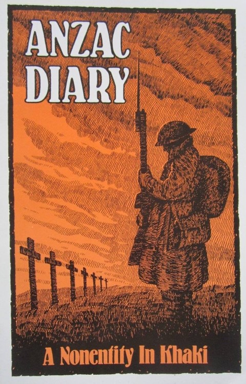cover image of ANZAC Diary.  A Nonentity in Khaki 