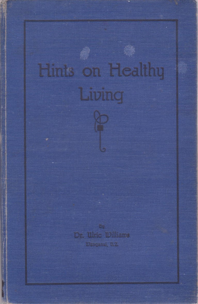 cover image of Hints on Healthy Living by Dr Ulric Williams for sale in New Zealand