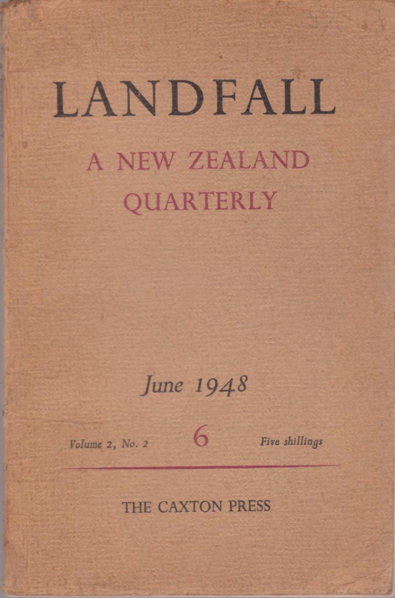 cover image of LANDFALL  A New Zealand Quarterly Number Number 6 June 1948 for sale in New Zealand 