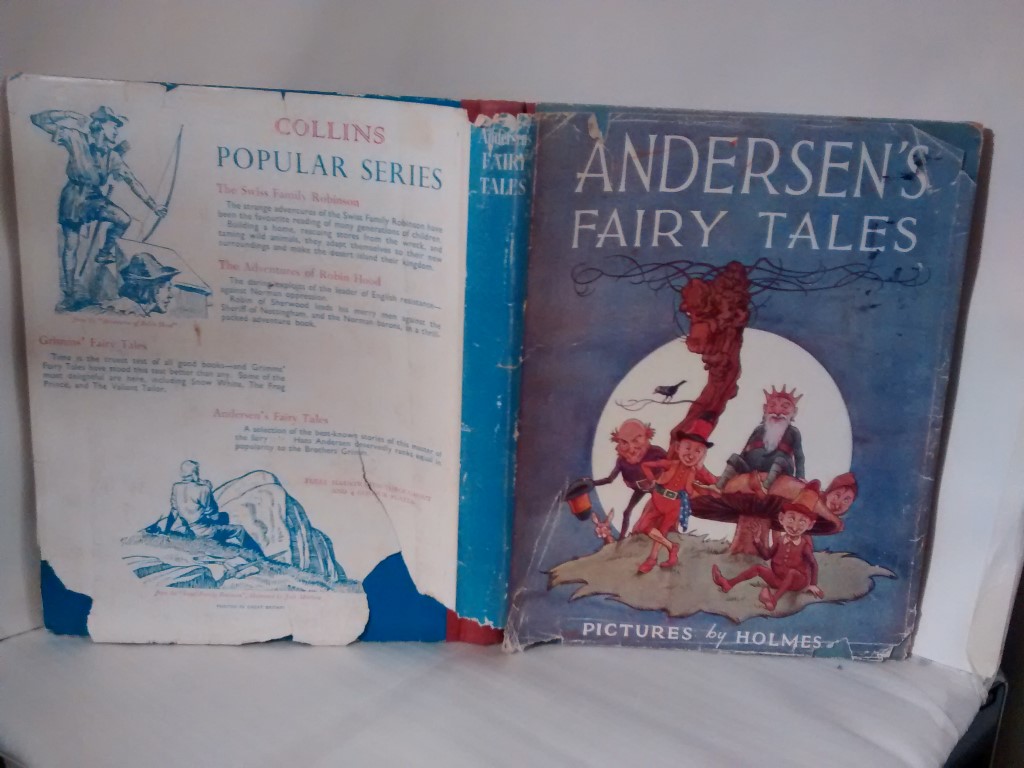 cover image of Hans Andersen's Fairy Tales illustrated by Holmes for sale in New Zealand 