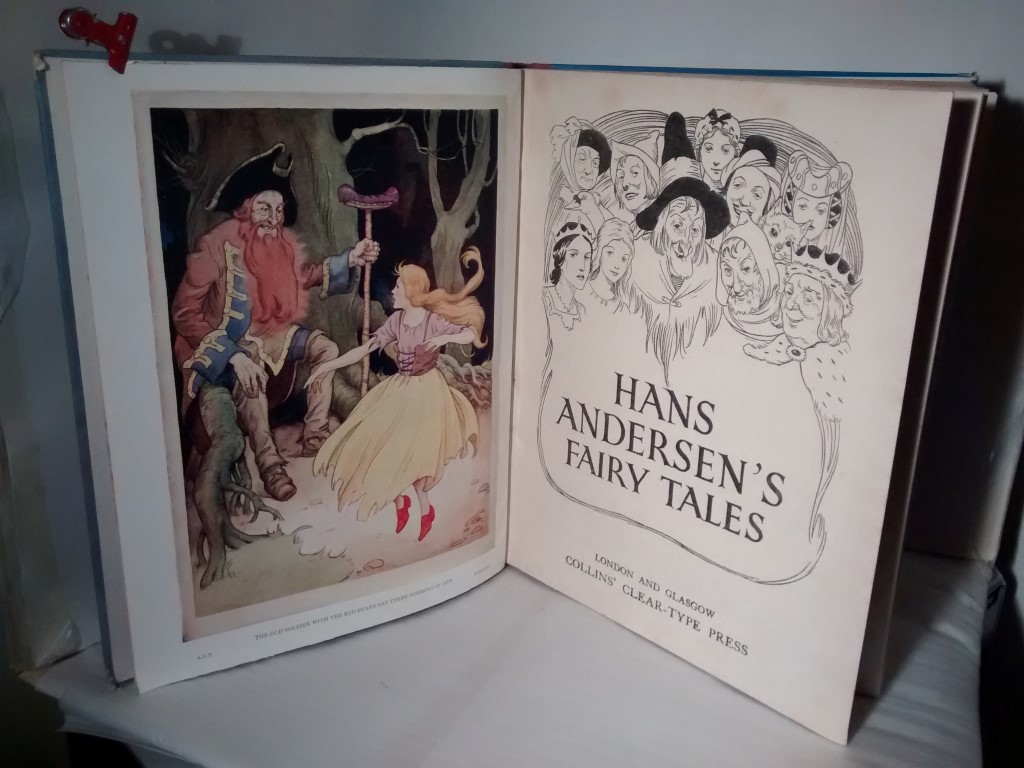 cover image of Hans Andersen's Fairy Tales illustrated by Holmes for sale in New Zealand 