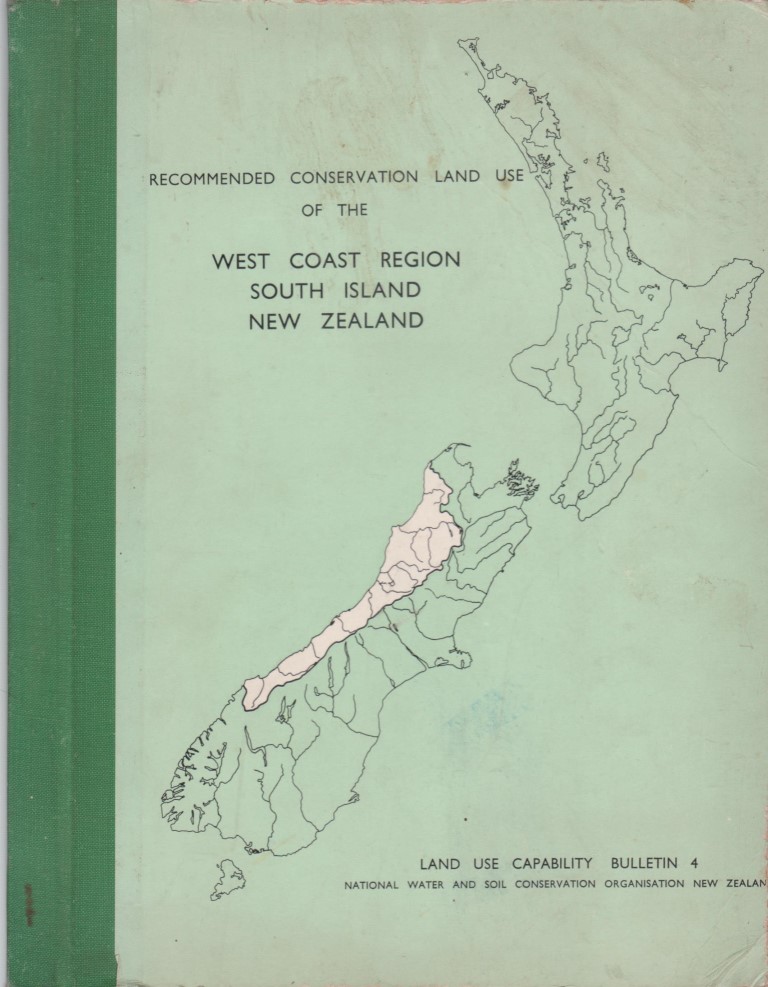 cover image of Recommended Conservation Land Use of the West Coast Region South Island New Zealand, for sale in New Zealand 