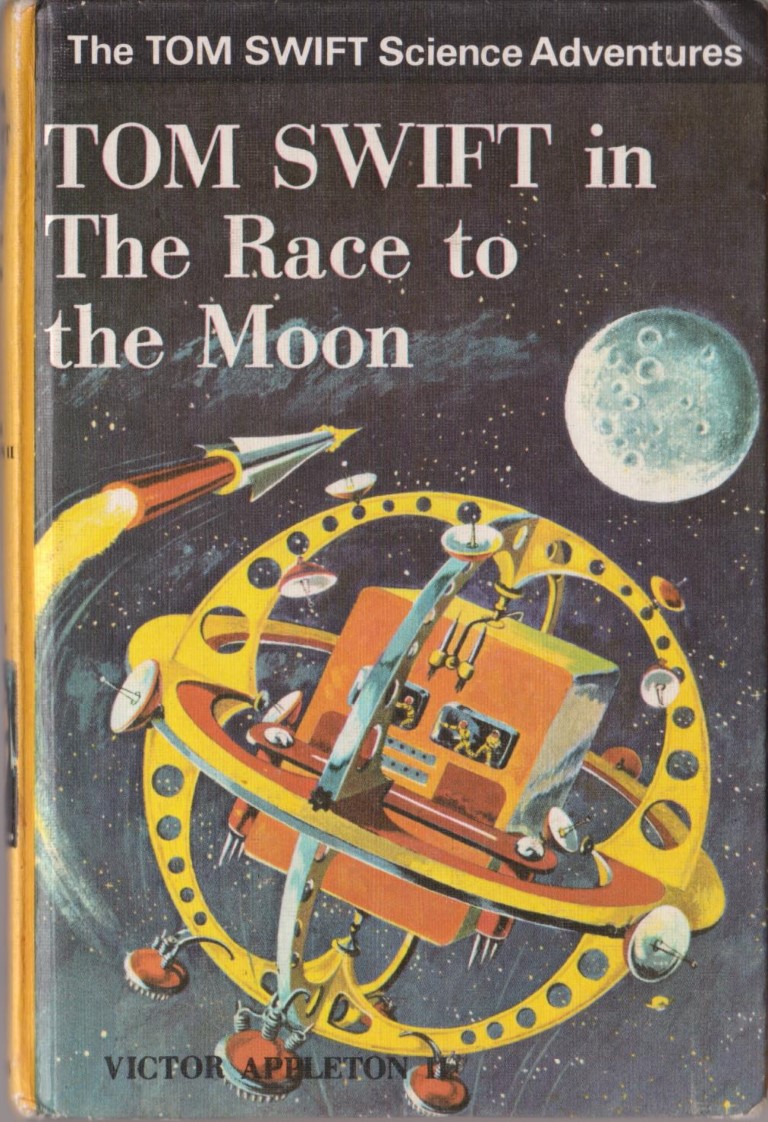 cover image of Tom Swift in The Race to the Moon, for sale in New Zealand 
