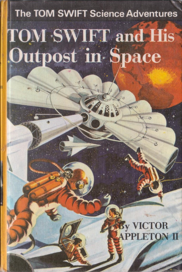 cover image of Tom Swift and His Outpost in Space, for sale in New Zealand 