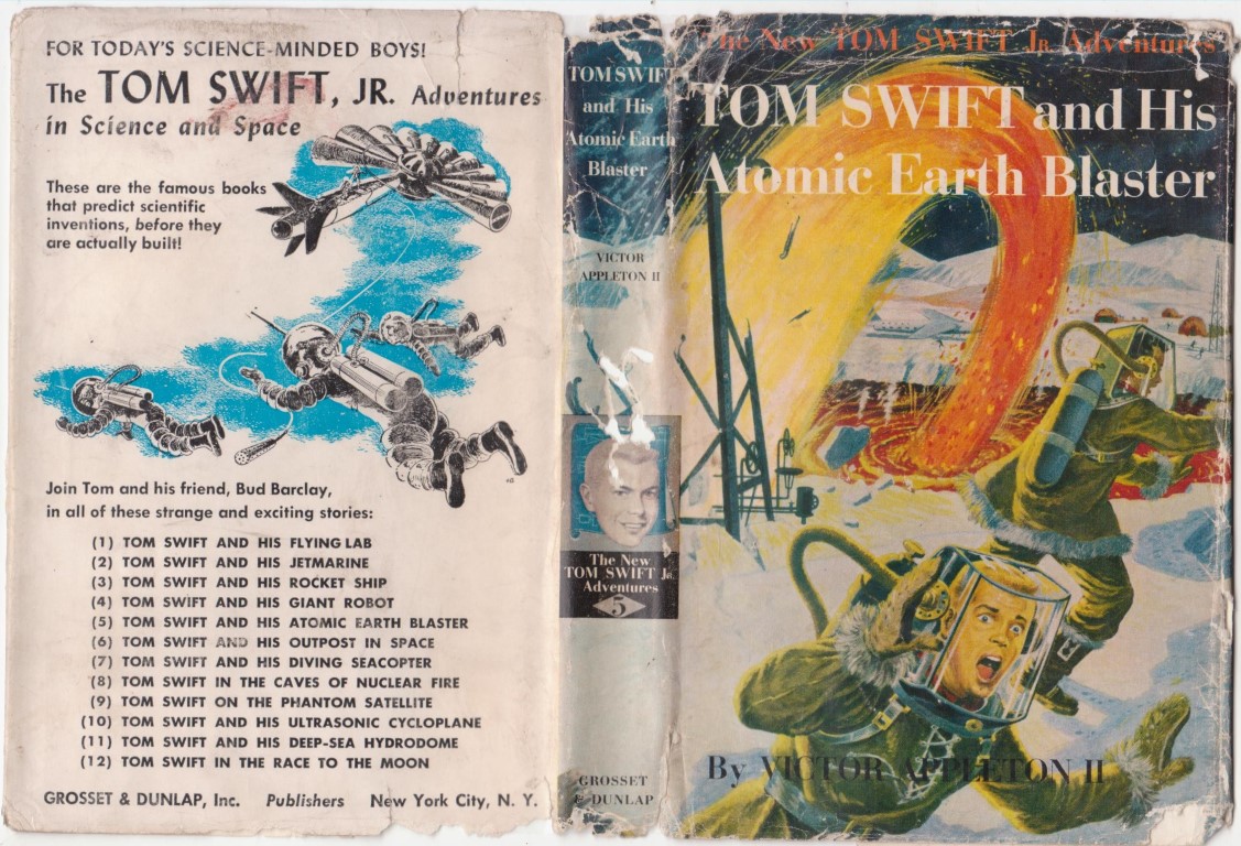 cover image of Tom Swift and His Atomic Earth Blaster, for sale in New Zealand 