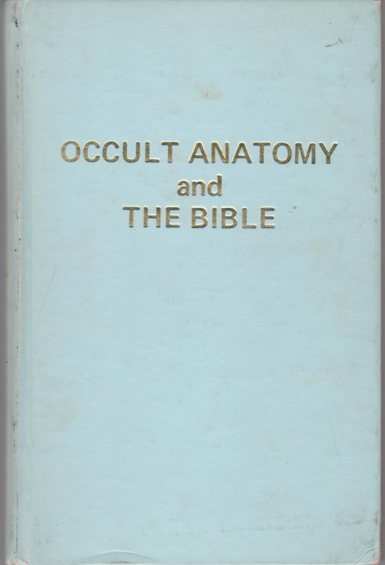 cover image of Occult Anatomy and the Bible, for sale in New Zealand 