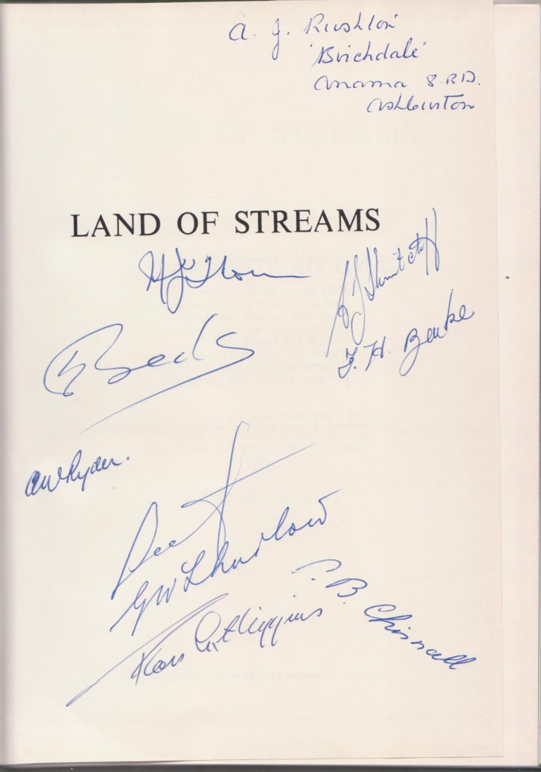 cover image of Land of Streams Life in the Waimea County 1876-1976, for sale in New Zealand 