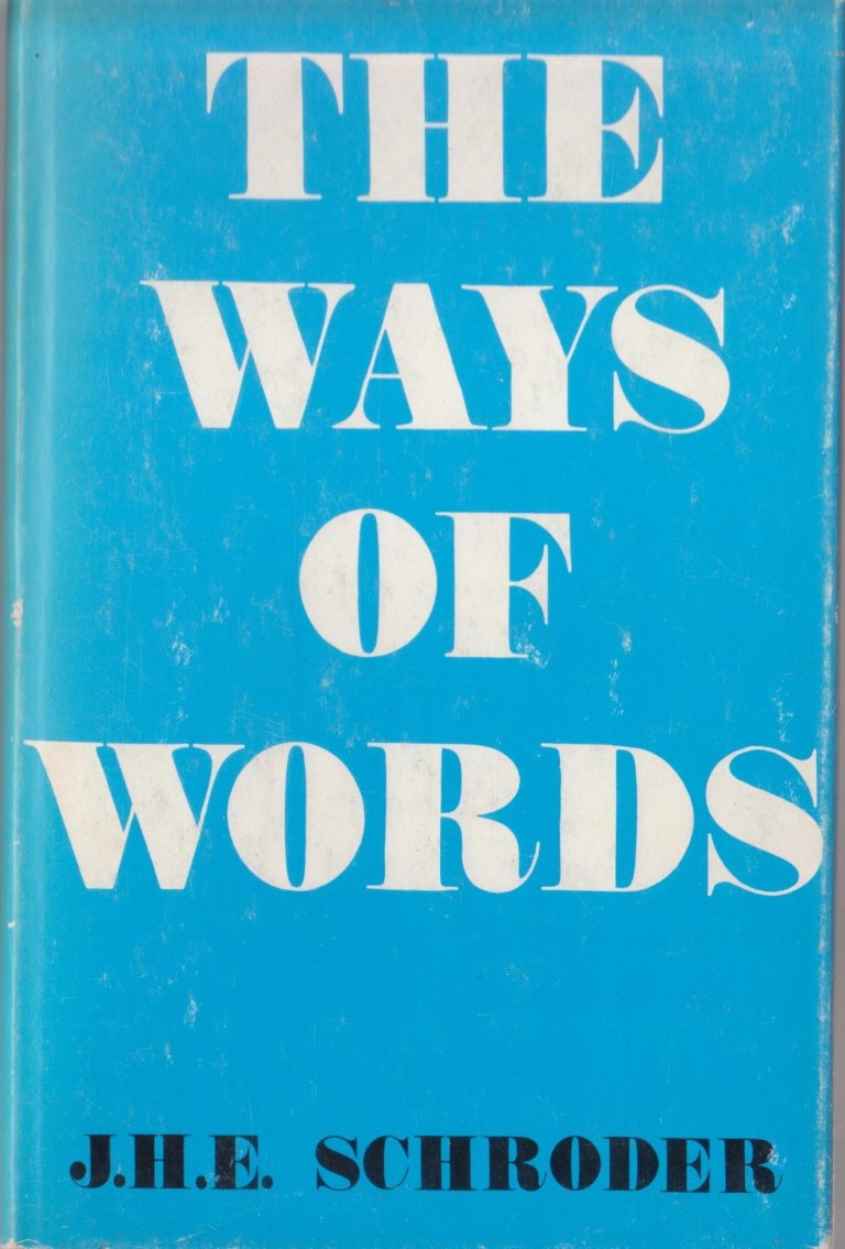 cover image of The Ways of Words, for sale in New Zealand 