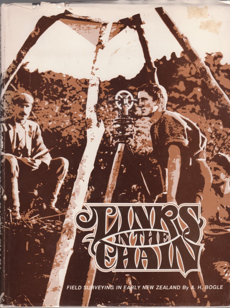 cover image of Links in the chain, Field surveying in New Zealand, for sale in New Zealand 
