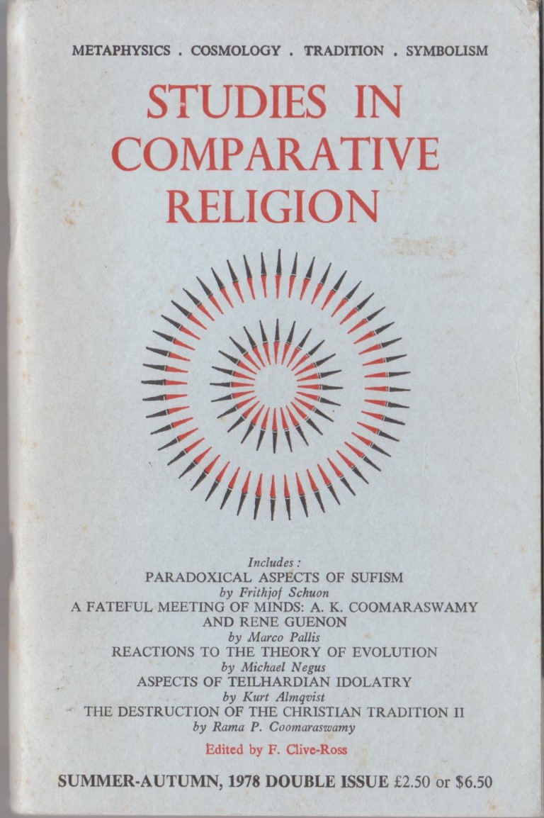 cover image of Studies in Comparative Religion, Volume 12. Numbers 3 and 4. Summer-Autumn 1978, for sale in New Zealand 