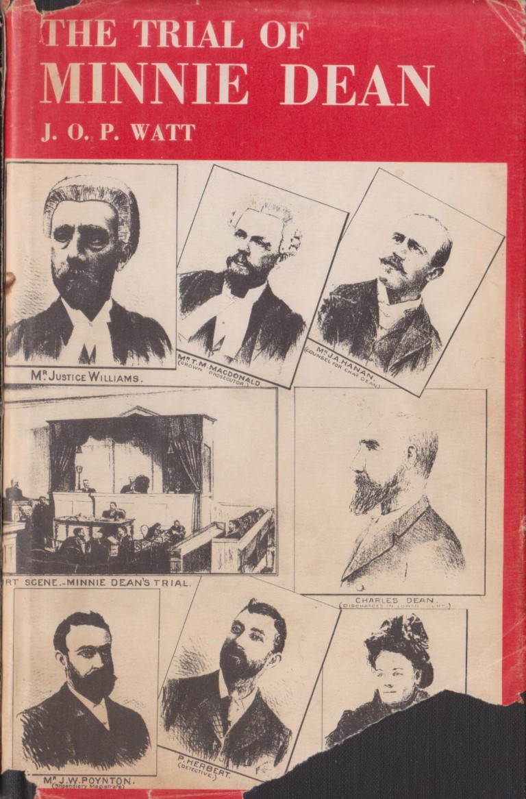 cover image of The Trial of Minnie Dean, for sale in New Zealand 