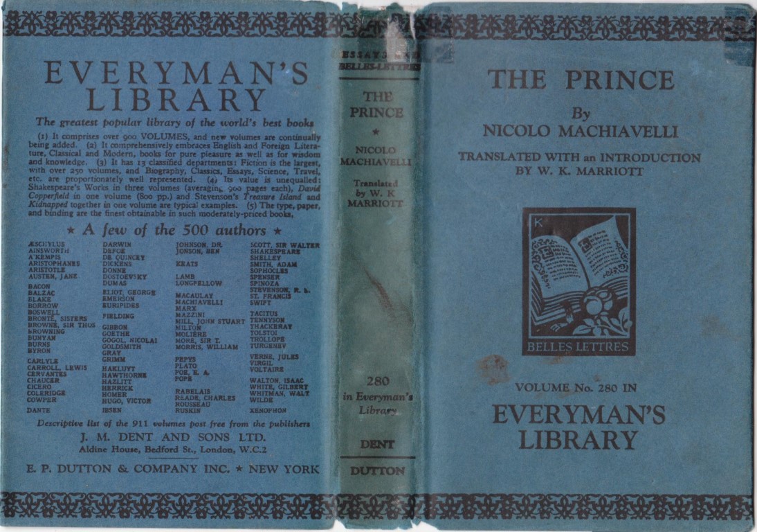 cover image of The Prince by Nicolo Machiavelli, for sale in New Zealand 