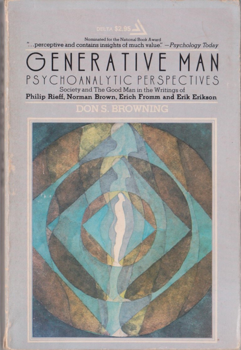 cover image of Generative Man : Psychoanalytic Perspectives, for sale in New Zealand 