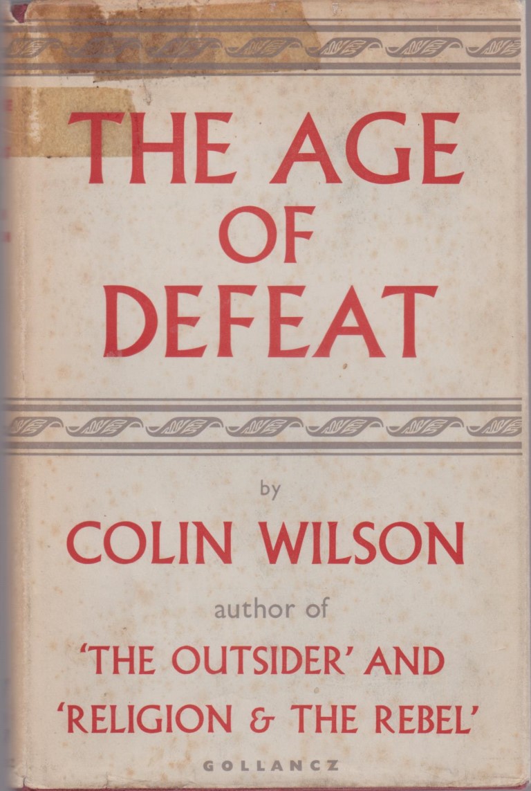 cover image of The Age of Defeat by Colin Wilson, for sale in New Zealand 