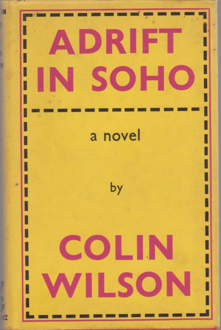 cover image of Adrift in Soho by Colin Wilson, for sale in New Zealand 