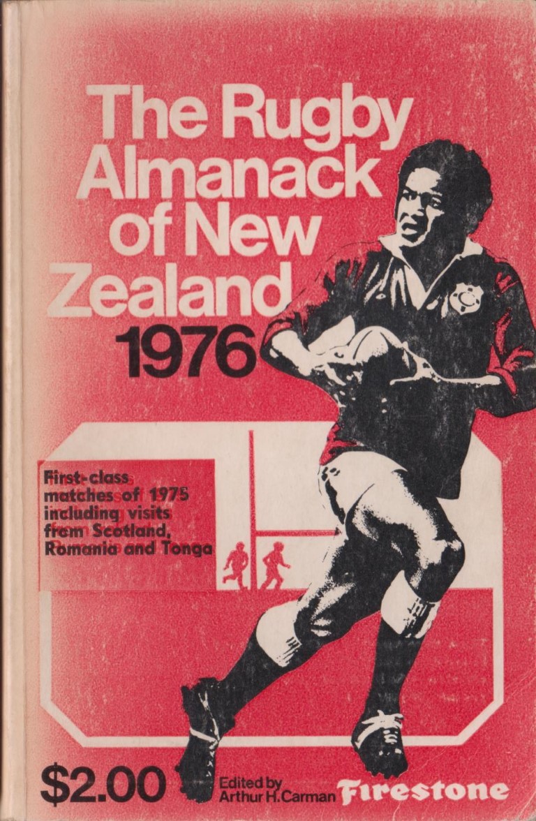 cover image of The Rugby Almanack of New Zealand 1976, for sale in New Zealand 