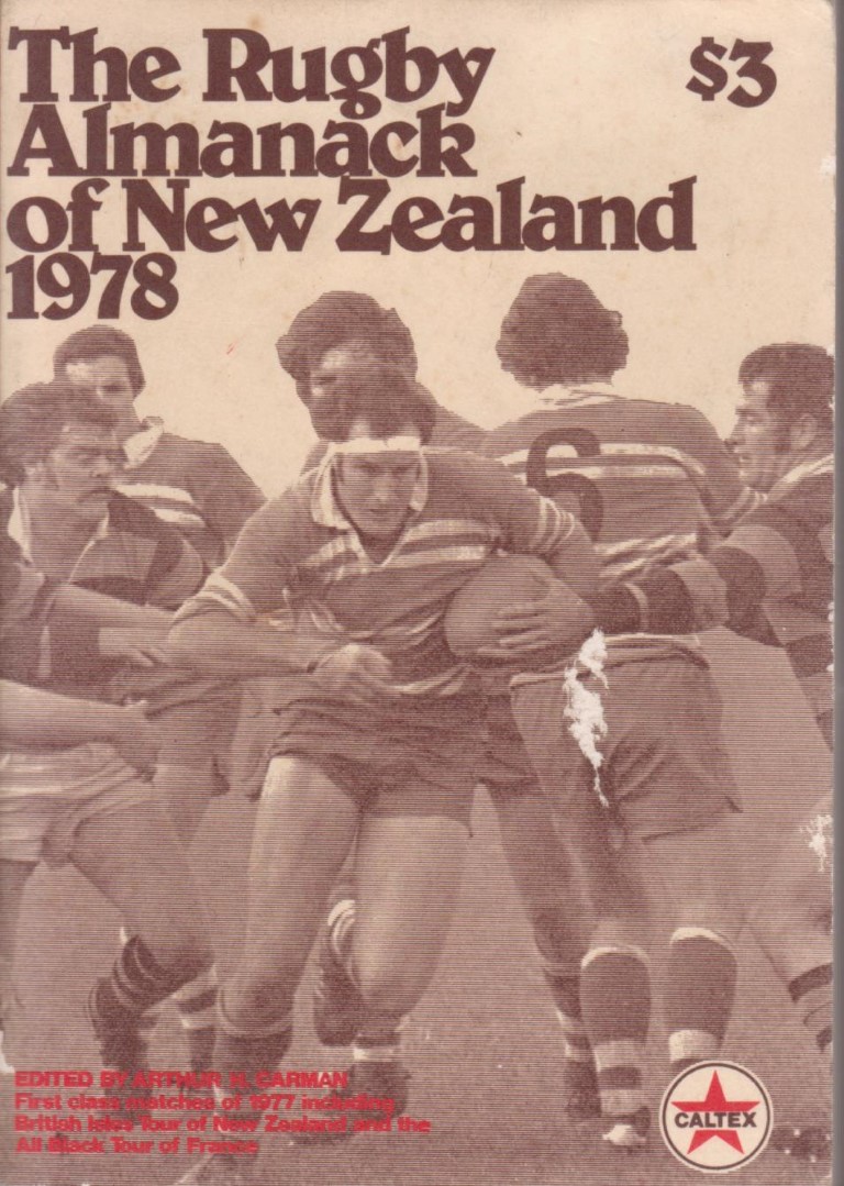 cover image of The Rugby Almanack of New Zealand 1978, for sale in New Zealand 