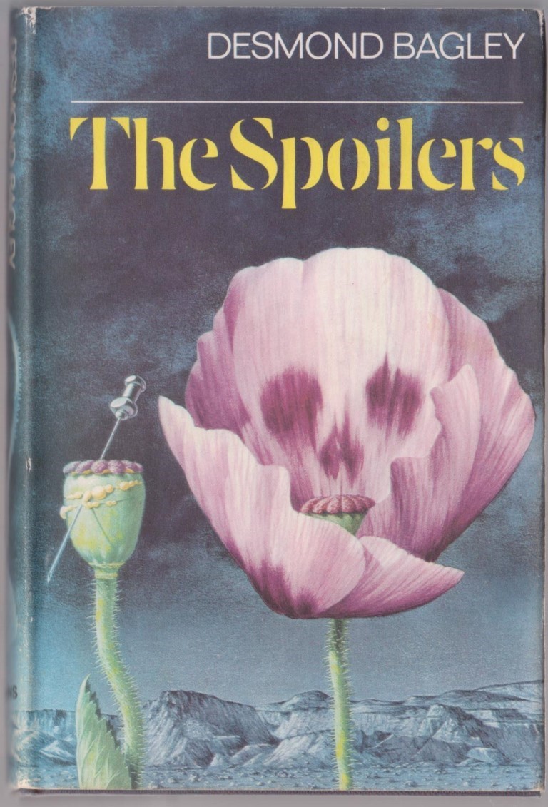 cover image of Desmond Bagley, The Spoilers first edition, for sale in New Zealand 