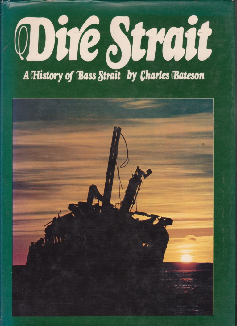 cover image of Dire Strait, a history of Bass Strait, for sale in New Zealand 