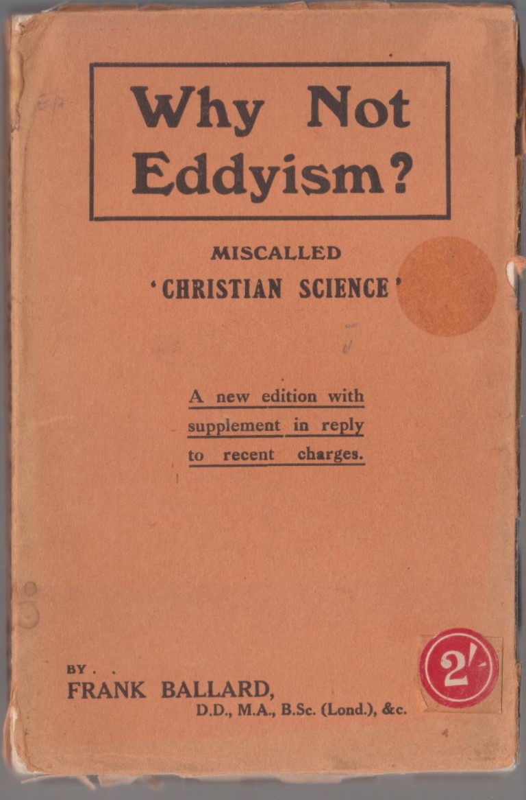 cover image of Why not Eddyism?, for sale in New Zealand 