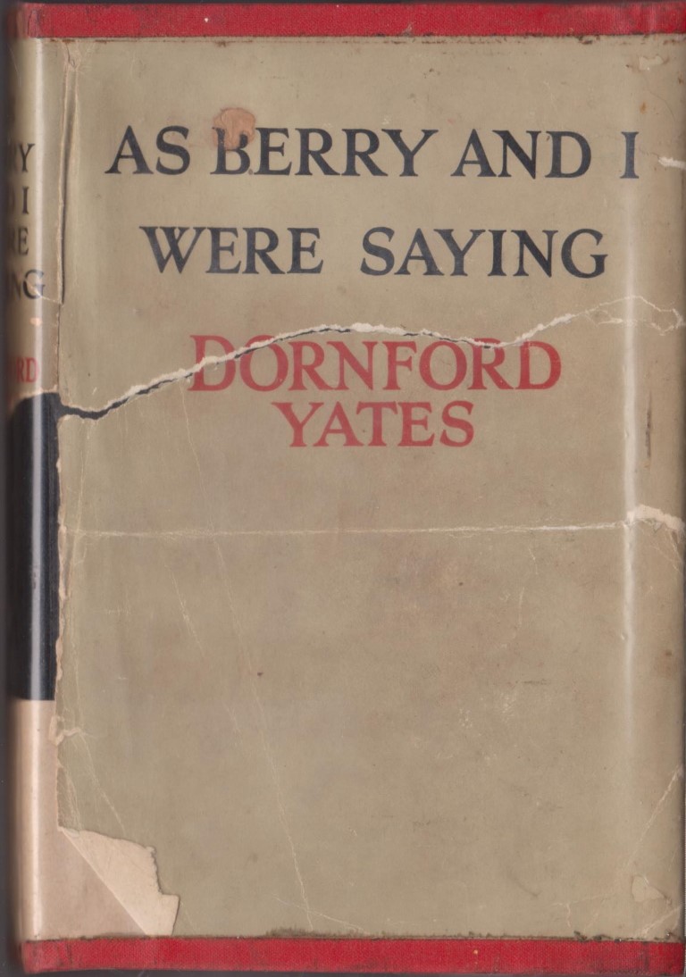cover image of As Berry and I Were Saying, for sale in New Zealand 