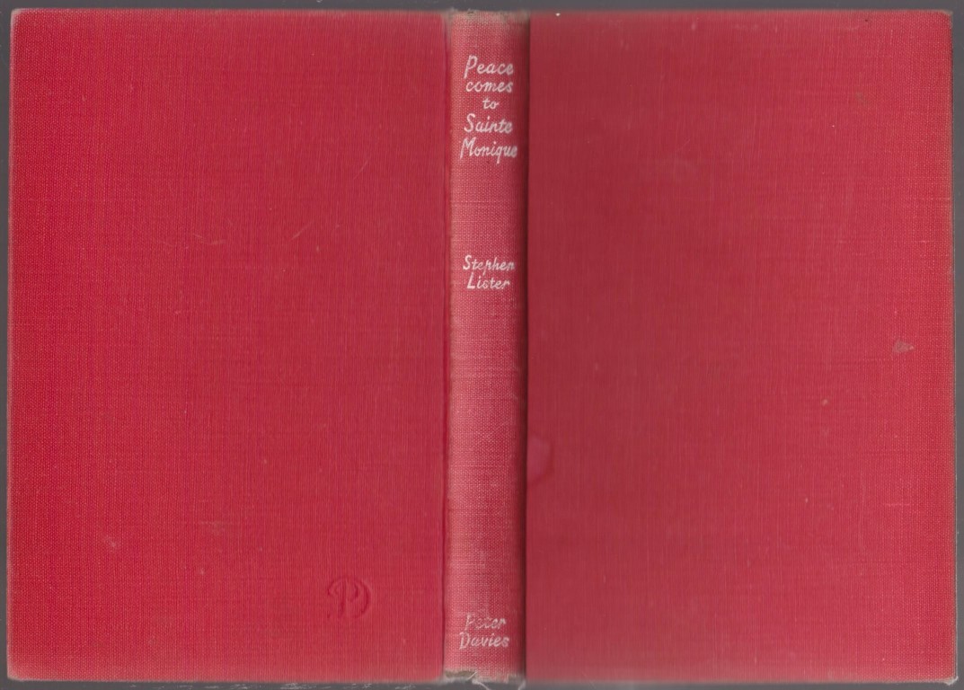 cover image of Peace Comes to Sainte Monique, for sale in New Zealand 