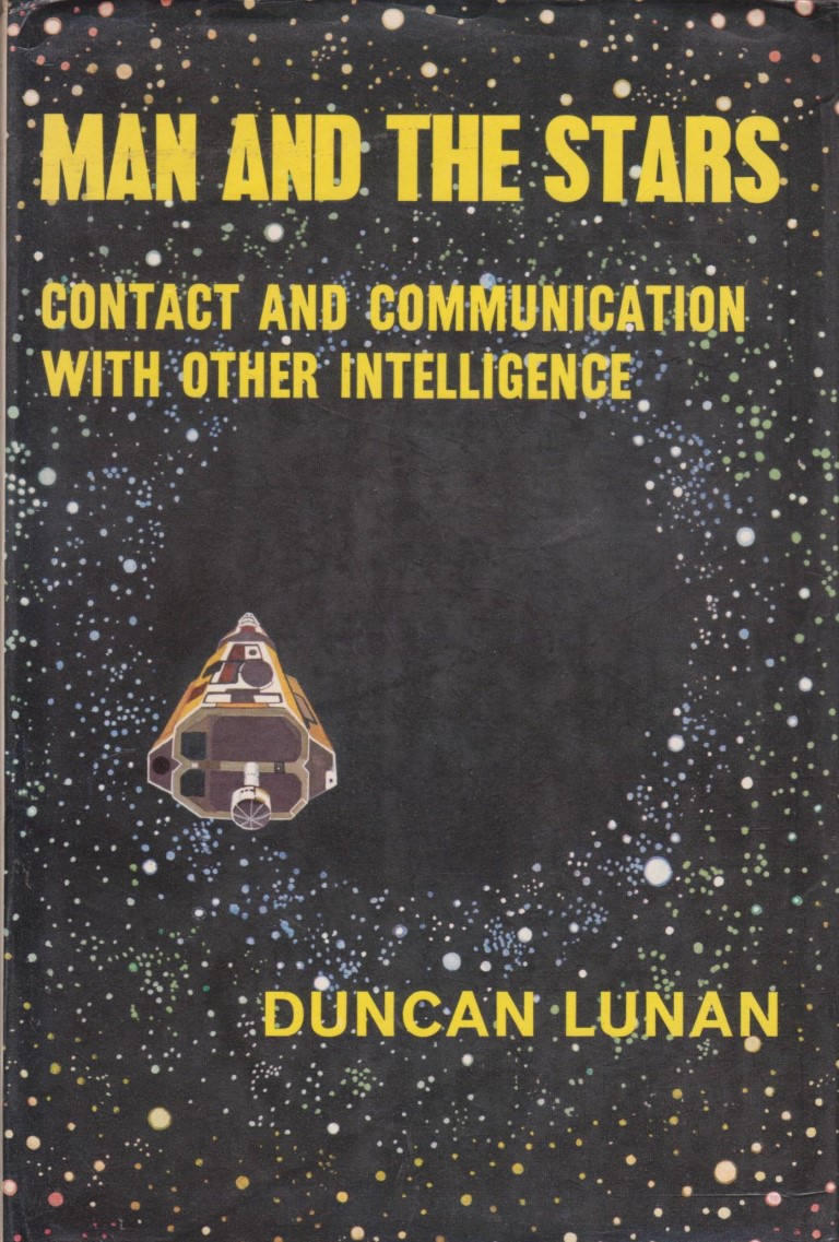 cover image of Man and the Stars: Contact and Communication with Other Intelligence, for sale in New Zealand 