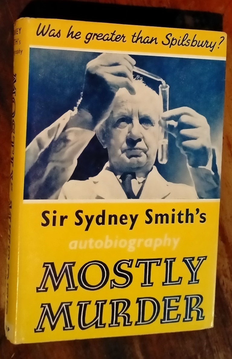 cover image of Mostly Murder, Sir Sydney Smith's Autobiography for sale in New Zealand 