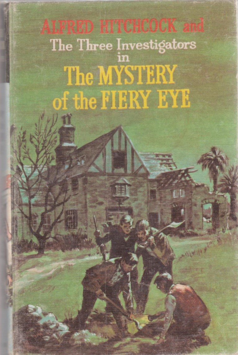 cover image of Alfred Hitchcock and the Three Investigators in The Mystery of the Fiery Fire for sale in New Zealand 