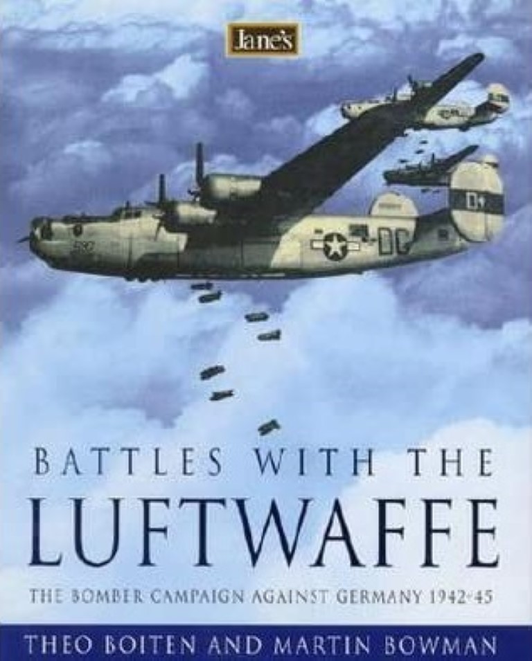 cover image of Jane's Battles with the Luftwaffe, the Bomber Campaign Against Germany 1942-45, for sale in New Zealand 