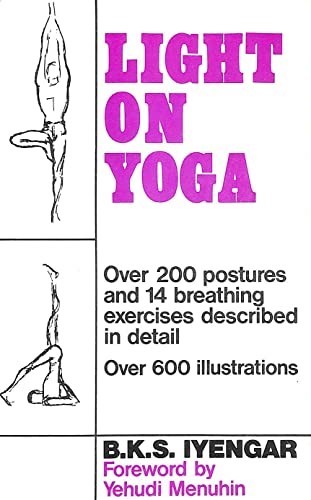 cover image of Light on Yoga by Iyengar, for sale in New Zealand 