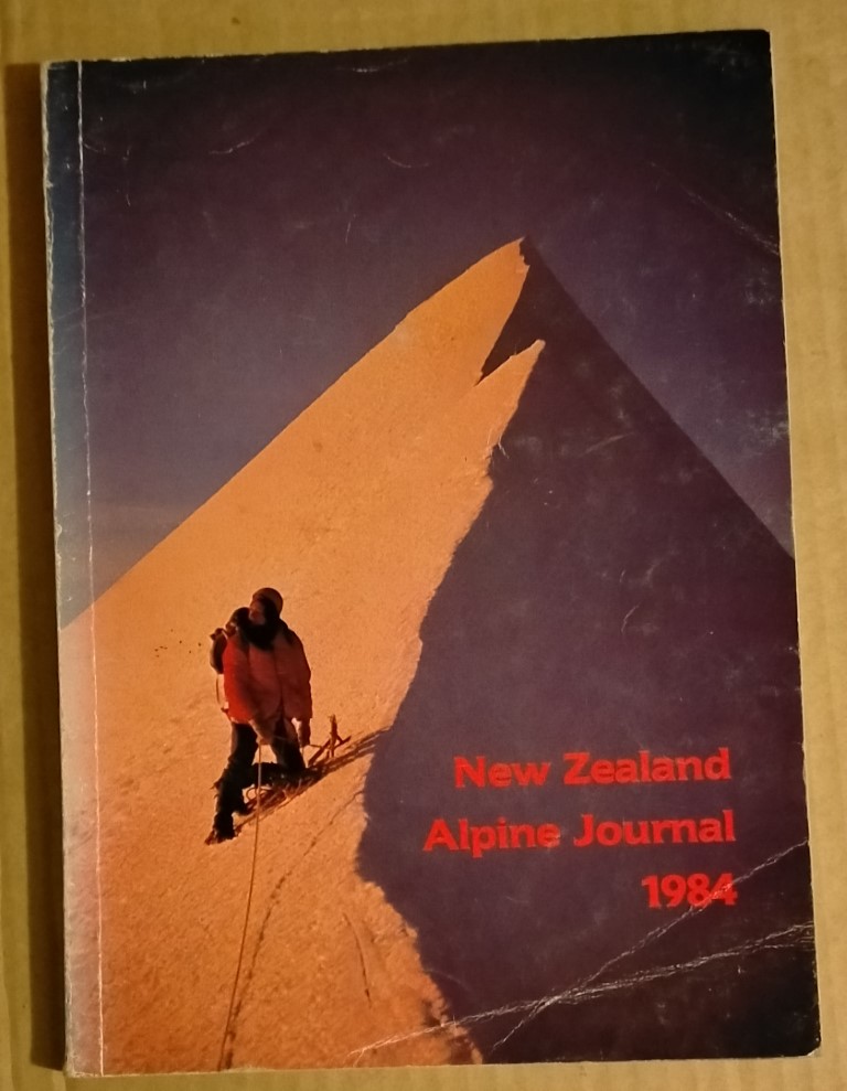 cover image of New Zealand Alpine Journal 1984, for sale in New Zealand 