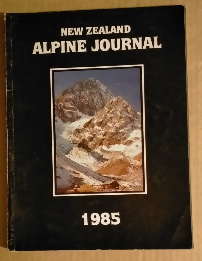 cover image of New Zealand Alpine Journal 1985, for sale in New Zealand 