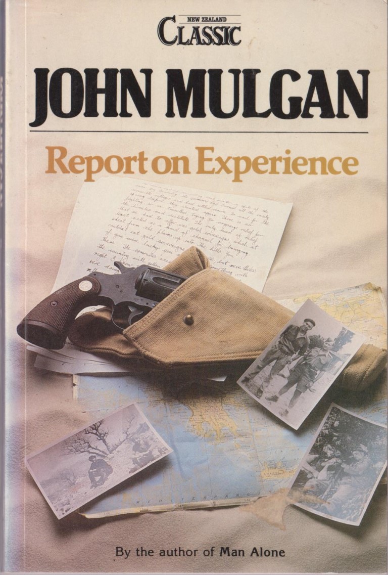 cover image of Report on Experience by John Mulgan, for sale in New Zealand 
