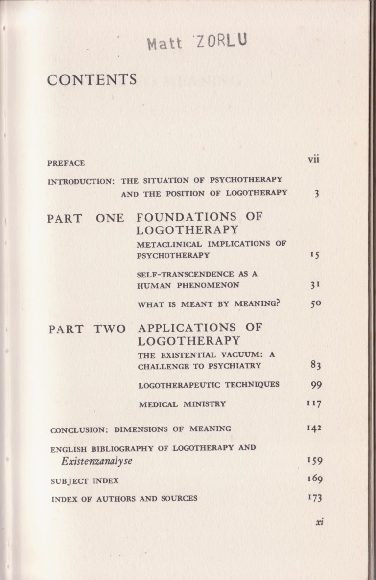 cover image of The Will to Meaning, foundations and applications of Logotherapy, for sale in New Zealand 