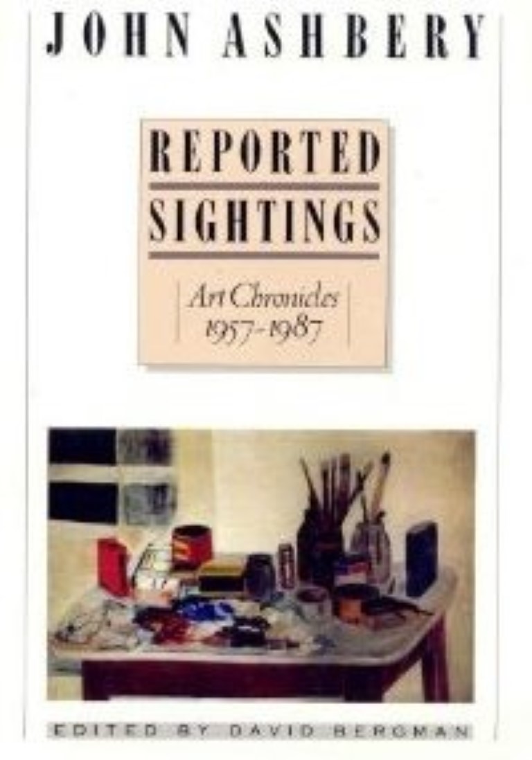 cover image of Reported Sightings, Art Chronicles 1957-1987, for sale in New Zealand 