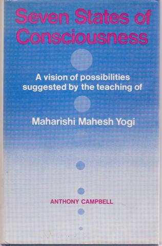 cover image of Seven States of Consciousness, a vision of possibilities suggested by the teaching of Maharishi Mahesh Yogi, for sale in New Zealand 