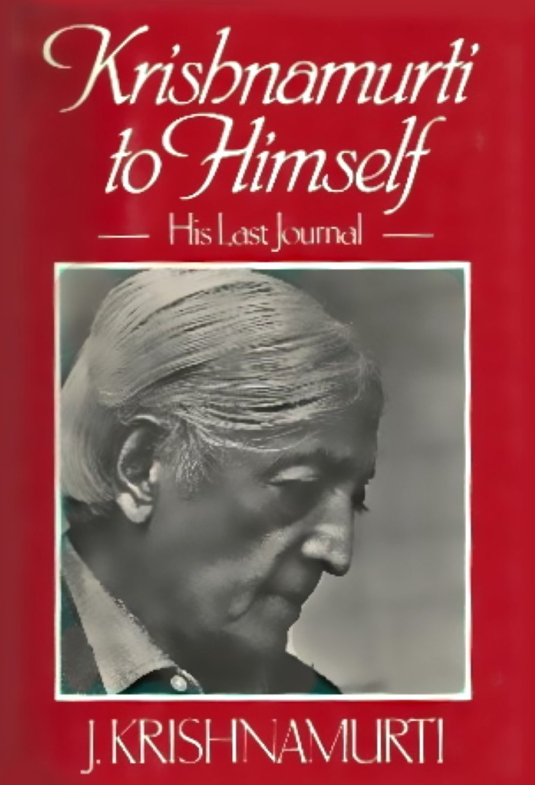 cover image of Krishnamurti to Himself; His Last Journal , for sale in New Zealand 
