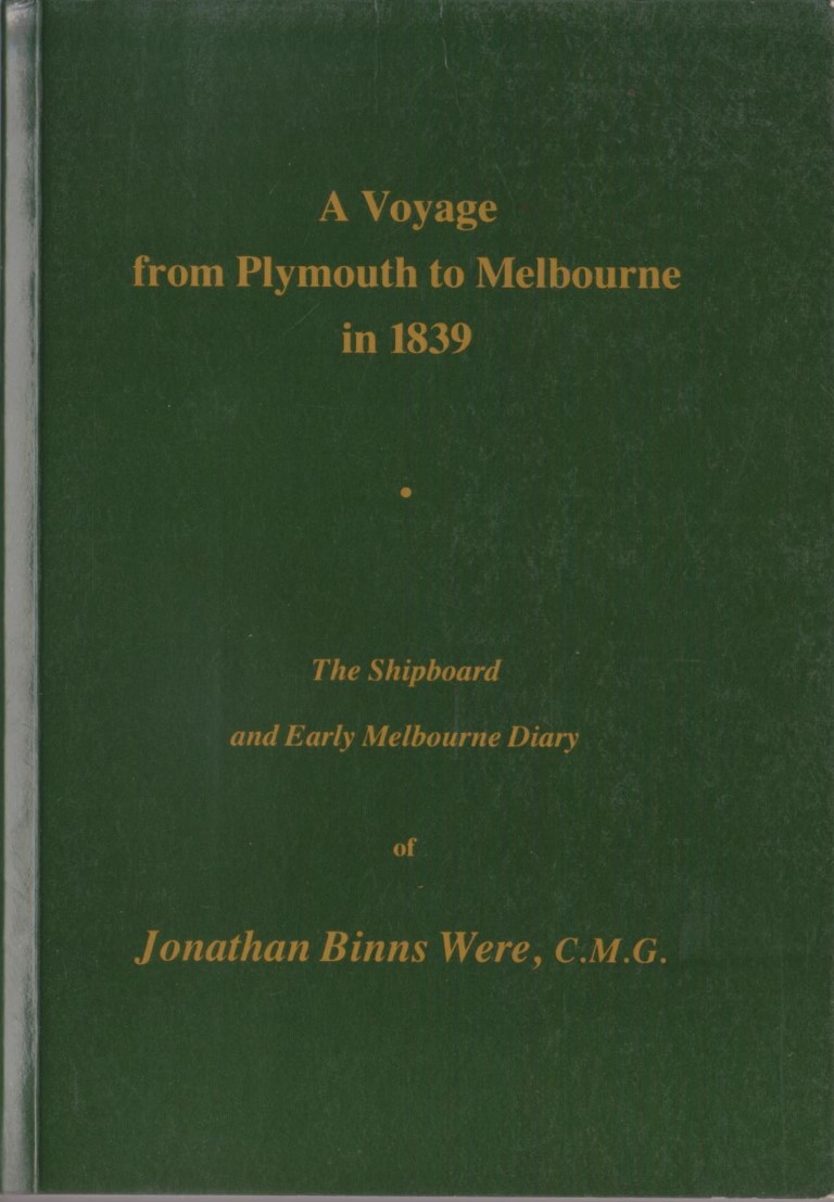 cover image of A Voyage from Plymouth to Melbourne in 1839, for sale in New Zealand 