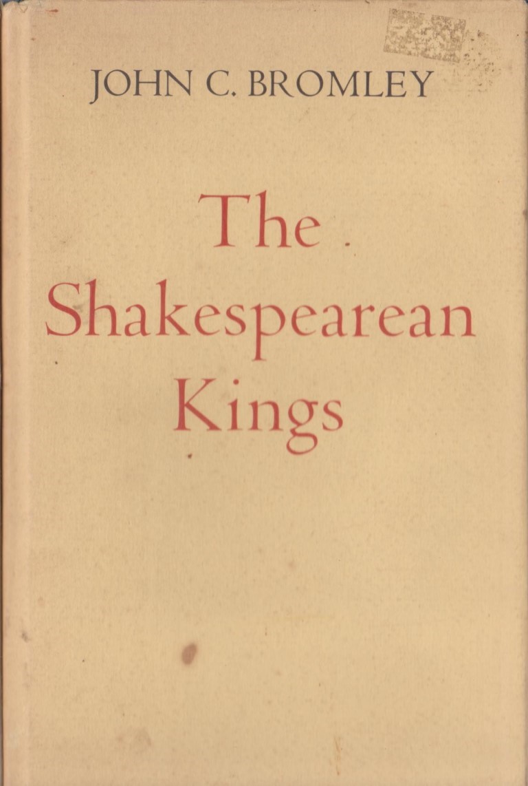 cover image of The Shakespearean Kings a study in political drama, for sale in New Zealand 
