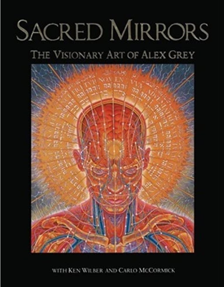 cover image of Sacred Mirrors, The Visionary Art of Alex Grey, for sale in New Zealand 