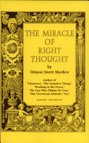 cover image of The Miracle of Right Thought