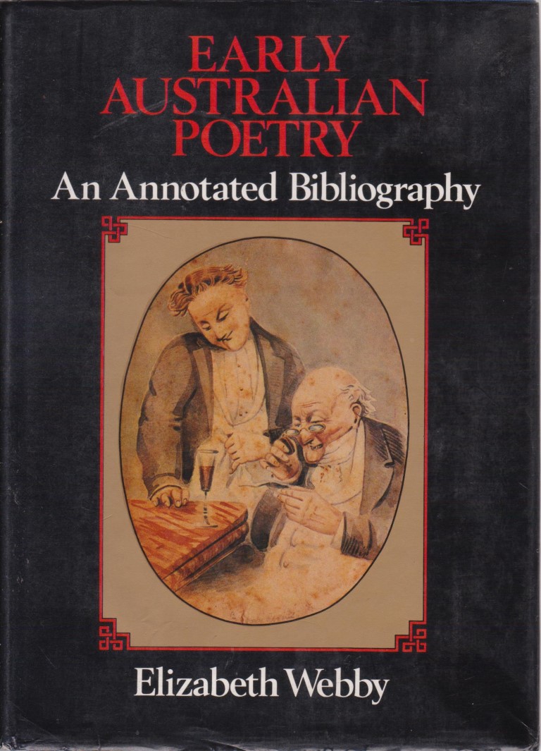 cover image of Early Australian Poetry, an annotated bibliography of original poems published in Australian newspapers, magazines and almanacks before 1850, for sale in New Zealand 