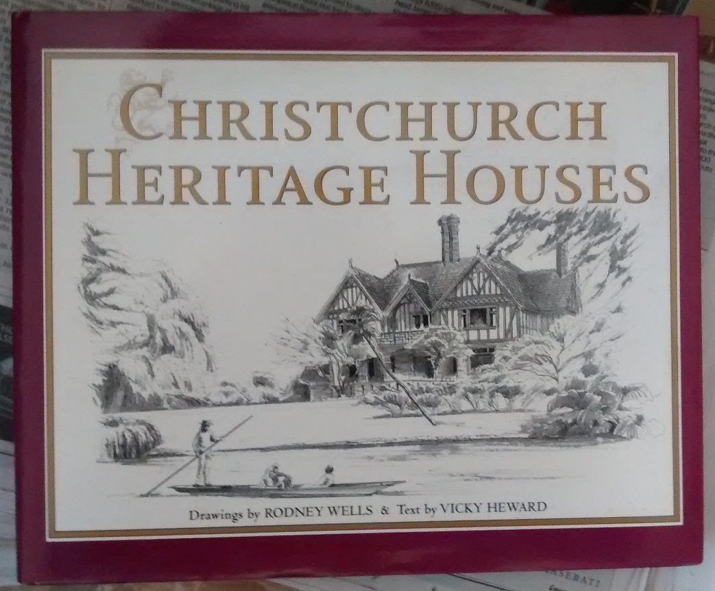 cover image of Christchurch Heritage Houses by Rodney Wells