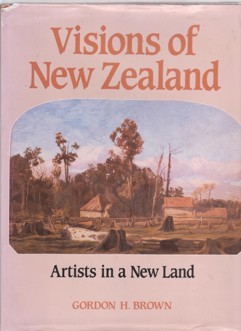 cover image of  Visions of New Zealand, Artists in a New Land, for sale in New Zealand 