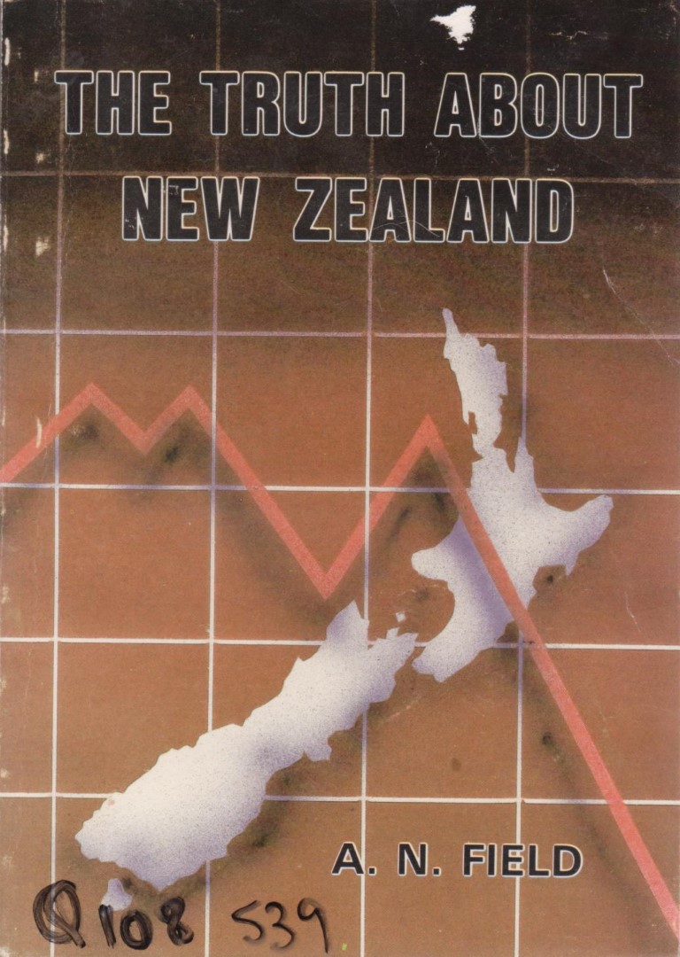 cover image of The Truth about New Zealand by A N Field for sale in New Zealand 