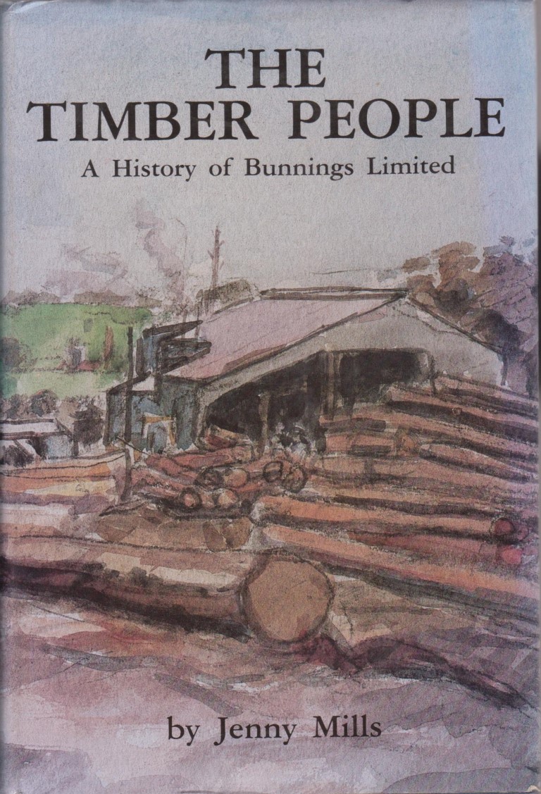 cover image of The Timber People a history of Bunnings Limited, for sale in New Zealand 
