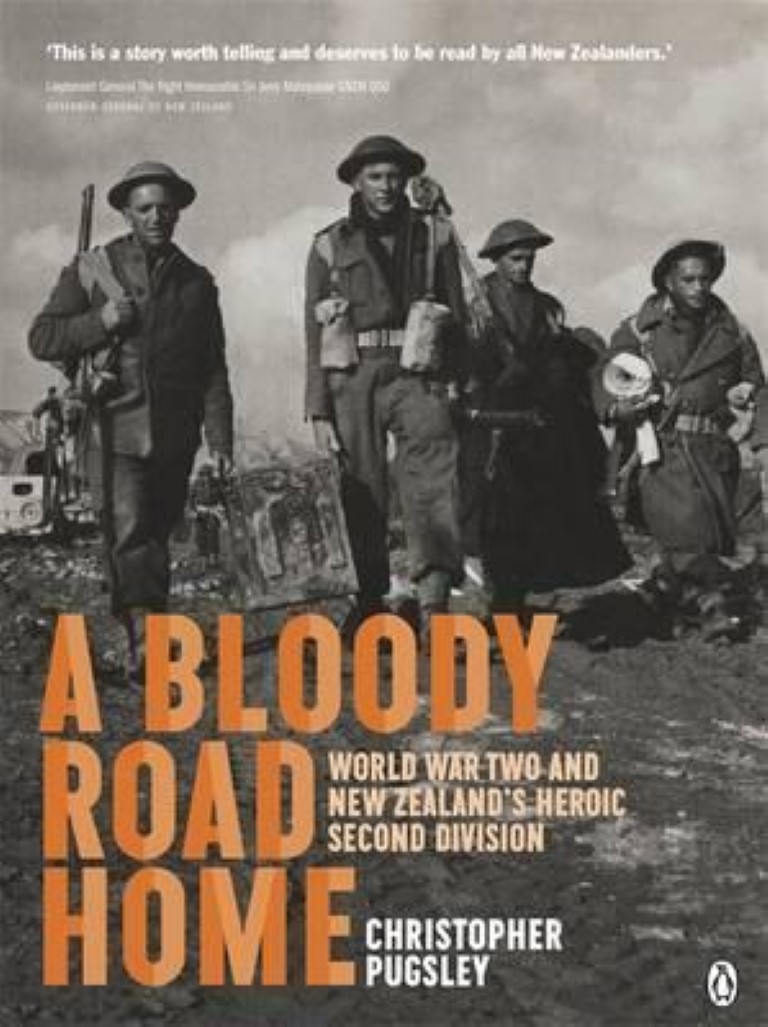 cover image of A Bloody Road Home; WWII And New Zealand's Heroic Second Division, for sale in New Zealand 
